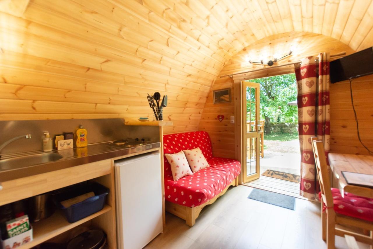 Cabane En Bois Avec Bain Nordique Asnieres-sur-Vegre Ngoại thất bức ảnh